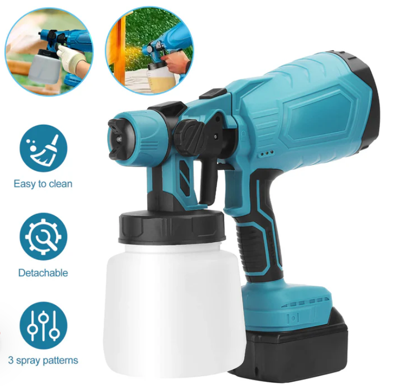 SavvySpray Cordless Paint Gun